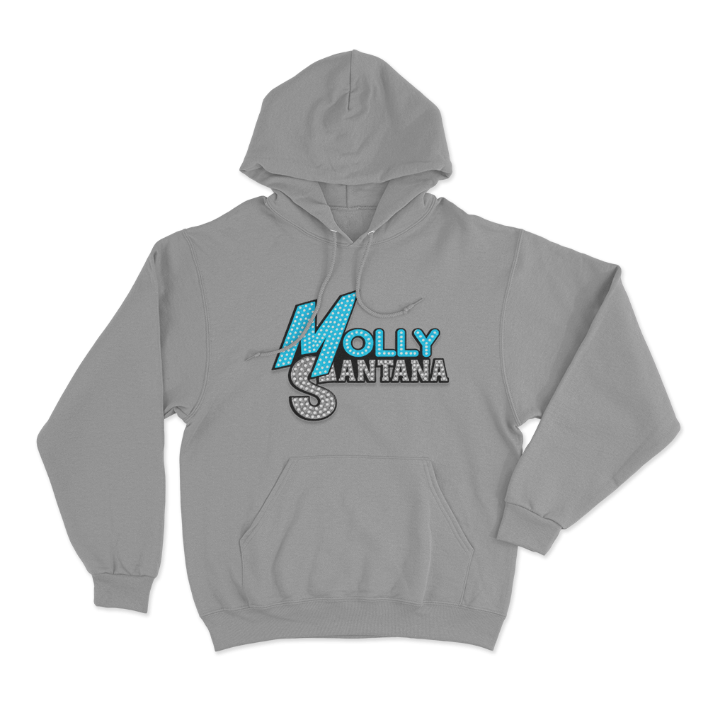 Molly Santana Logo Unisex Hoodie Grey Molly Santana Logo Unisex Hoodie Grey