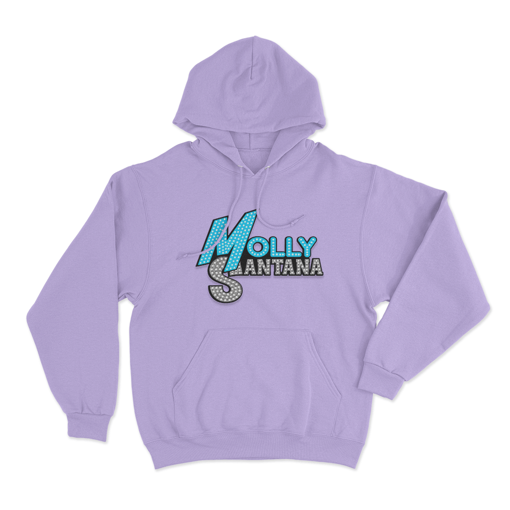 Molly Santana Logo Unisex Hoodie Purple Molly Santana Logo Unisex Hoodie Purple