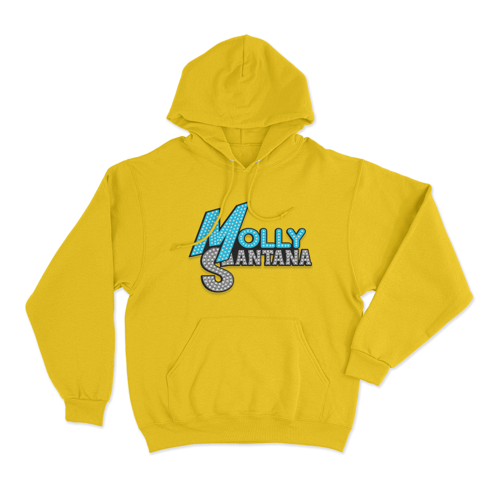 Molly Santana Logo Unisex Hoodie Yellow Molly Santana Logo Unisex Hoodie Yellow