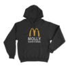Molly Santana M Logo Unisex Hoodie Black