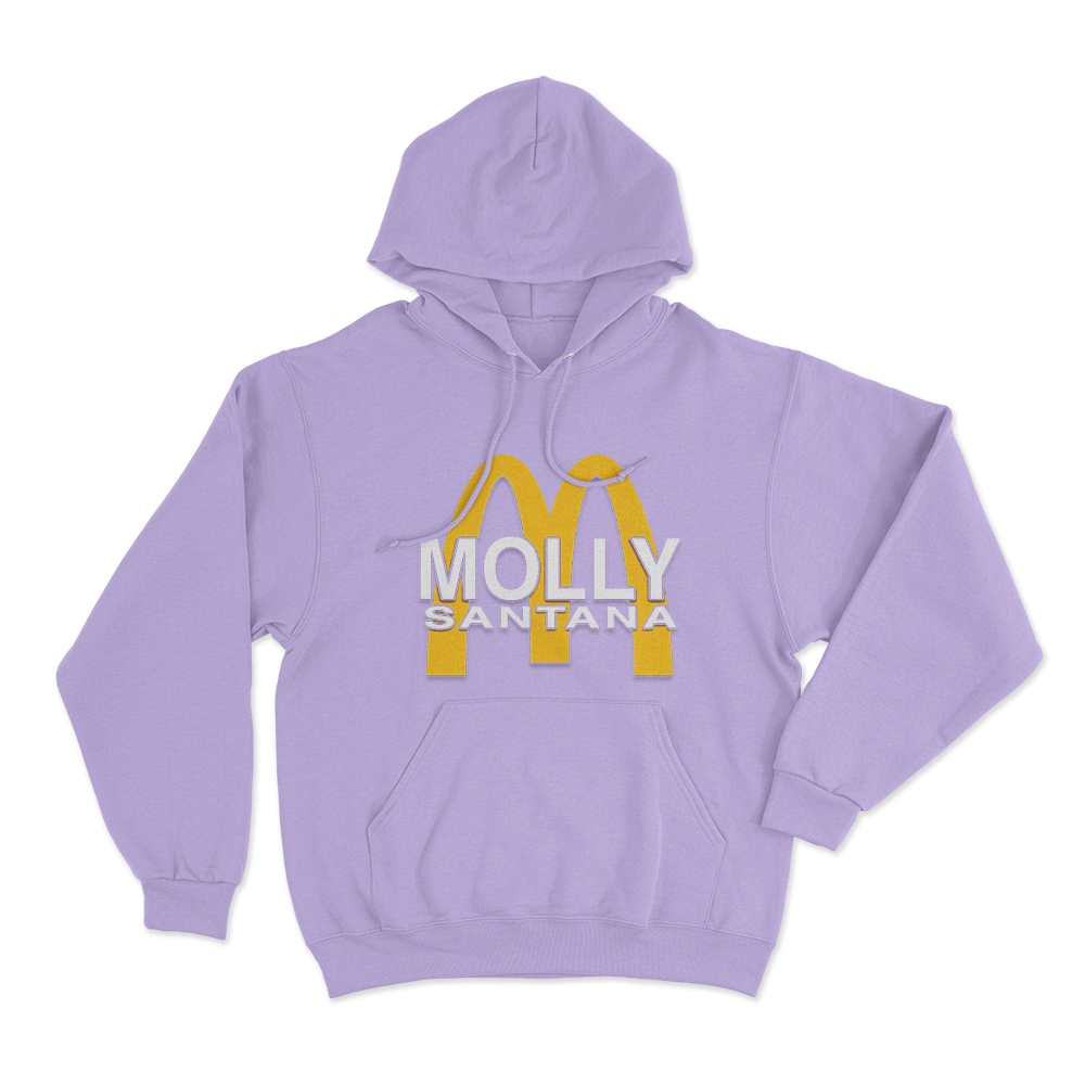 Molly Santana M Unisex Hoodie Purple Molly Santana M Unisex Hoodie Purple