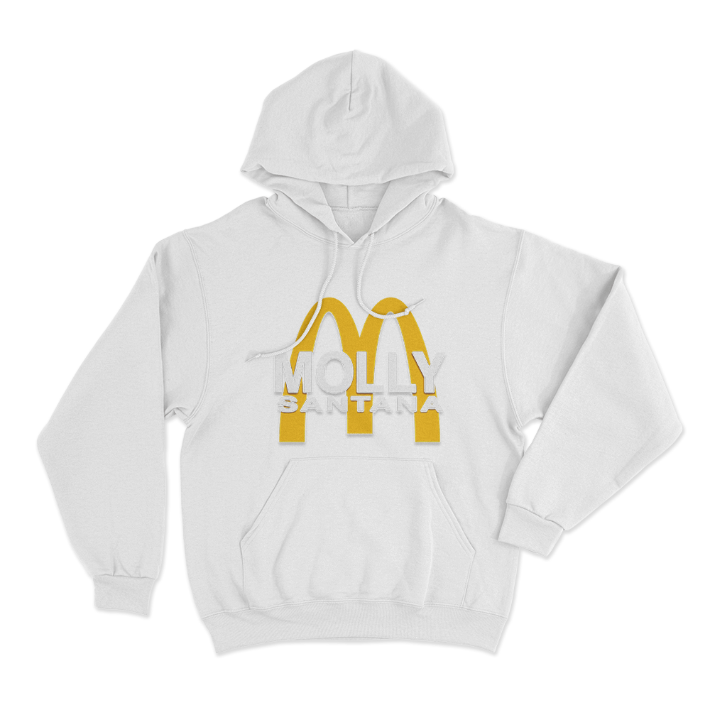 Molly Santana M Unisex Hoodie White Molly Santana M Unisex Hoodie White