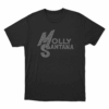Molly Santana Rhinestone Logo Unisex T Shirt Black