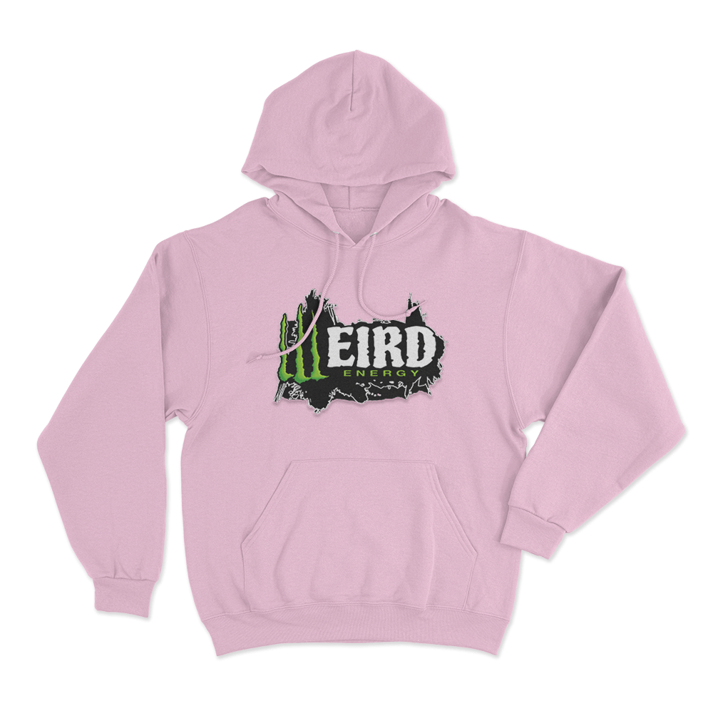Weird Energy Unisex Hoodie Pink Weird Energy Unisex Hoodie Pink